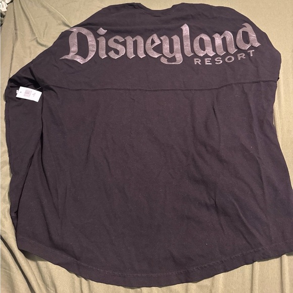Black Disneyland Resort Spirit Jersey with Black Lettering